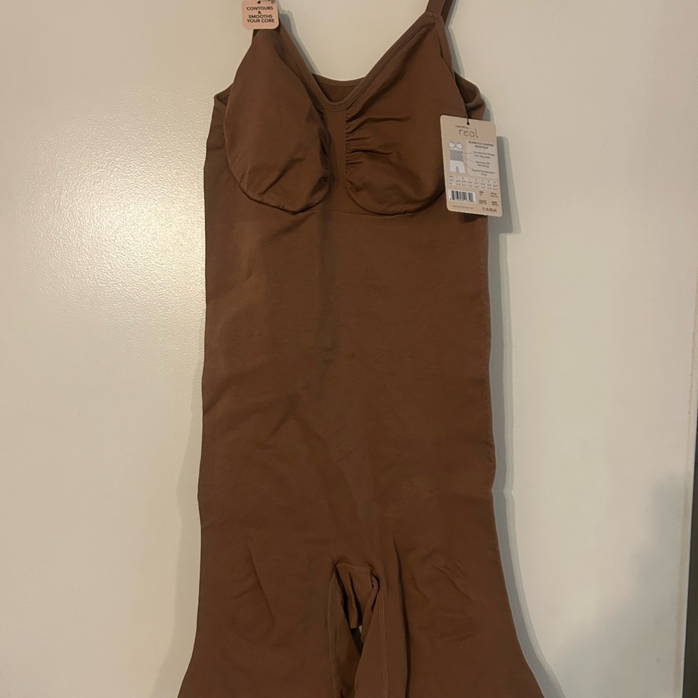 Seamless Tan Shapewear Bodysuit